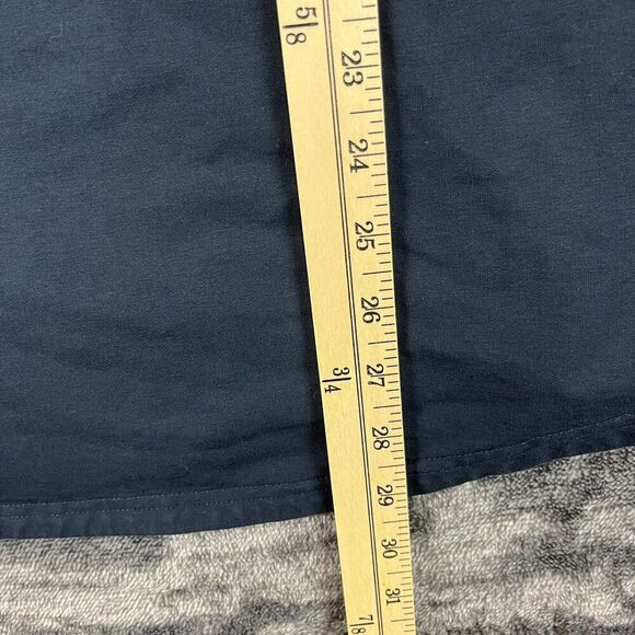 Bylt Drop Cut L/S Hooded Henley Long Sleeve Navy Blue Men's XL Pullover Stretch - Picture 9 of 11